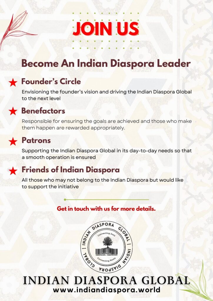 Become An Indian Diaspora Leader